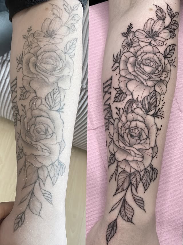 Rosen-Motiv, Botanical